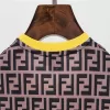 FENDI All-Over Logo T-Shirt Men Brown - luxurydeal