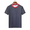 FENDI All-Over Logo T-Shirt Men Blue - luxurydeal