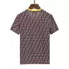 FENDI All-Over Logo T-Shirt Men Brown - luxurydeal