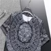 Versace Baroque-Printed Crewneck T-Shirt - luxurydeal