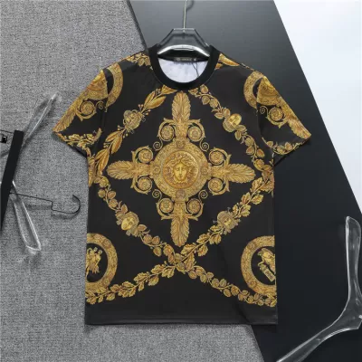 VERSACE Signature Greca-print T-shirt - luxurydeal