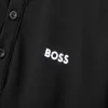 BOSS logo-embossed Polo Shirt Black - luxurydeal