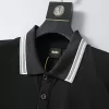 BOSS logo-embossed Polo Shirt Black - luxurydeal