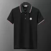 Moncler Logo Patch Short-Sleeved Polo Shirt Black - luxurydeal