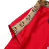 Gucci Men's Taped Logo Polo Shirt in Red - luxurydeal