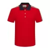 Gucci Men's Taped Logo Polo Shirt in Red - luxurydeal