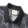 GUCCI GG Cotton Polo Shirt Men Black - luxurydeal