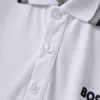 BOSS Embroidered Cotton Polo Shirts for Men - luxurydeal