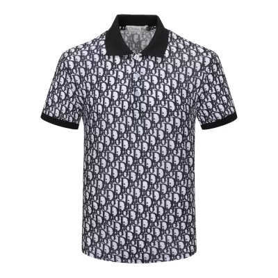 Dior Men Oblique printed Polo shirt - luxurydeal