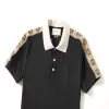 GUCCI GG Cotton Polo Shirt Black - luxurydeal