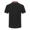 Gucci Men's Cotton Piqué Polo Shirt with Web Stripe Collar - luxurydeal