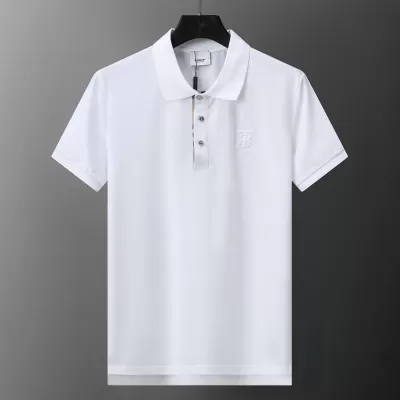 Burberry Polo Shirt for Men White - luxurydeal