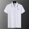 Moncler Logo Patch Short-Sleeved Polo Shirt White - luxurydeal