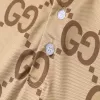 GUCCI GG Cotton Polo Shirt Men Beige - luxurydeal