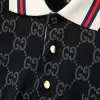 Gucci GG-supreme cotton-blend piqué polo shirt Black - luxurydeal