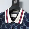 Gucci GG-supreme cotton-blend piqué polo shirt Blue - luxurydeal