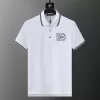 Dolce & Gabbana logo stripe-trim polo shirt - luxurydeal