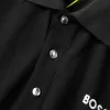 BOSS logo-print polo Shirt Black - luxurydeal