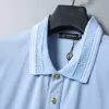 VERSACE Blue Medusa Polo - luxurydeal