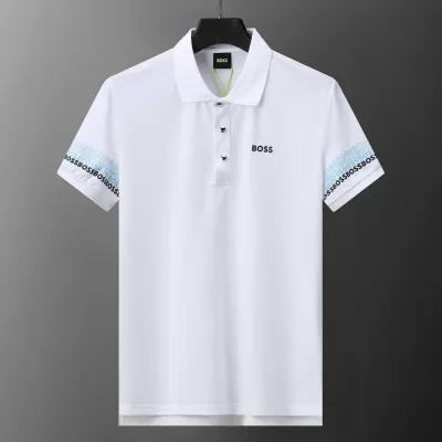 BOSS logo-print polo Shirt White - luxurydeal