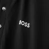 BOSS logo-print polo Shirt Black - luxurydeal