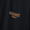 Hermes Logo embroidered buttoned polo shirt - luxurydeal