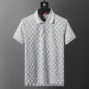 Gucci GG Jacquard Cotton Piquet Polo Shirt Grey - luxurydeal