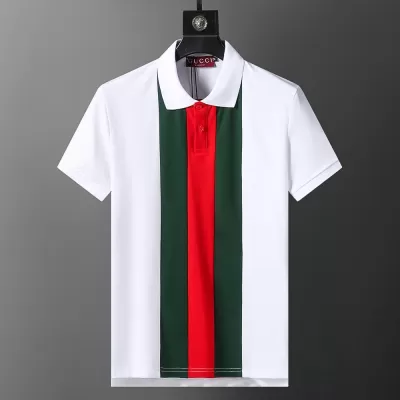 Gucci Cotton Polo Shirt with Web - luxurydeal