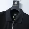 BOSS Regular-Fit Zipped Polo Shirt With Logo Detail - luxurydeal