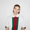 Gucci Cotton Polo Shirt with Web - luxurydeal