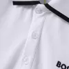 Hugo Boss Men's Short Sleeve Polot Shirt - White - luxurydeal