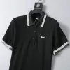 BOSS Black Contrast Logo Polo Shirt - luxurydeal