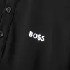 BOSS Black Contrast Logo Polo Shirt - luxurydeal