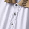 Burberry Cotton Polo Shirt White - luxurydeal