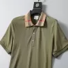 Burberry Cotton Polo Shirt Green - luxurydeal