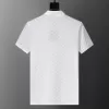 LV Damier Jacquard Short-Sleeved Polo Shirt with LV Crystal Embellishments White - luxurydeal