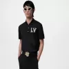 LOUIS VUITTON Cotton Pique Polo With Embroidered LV Patch - luxurydeal