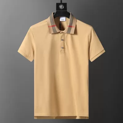 Burberry Cotton Polo Shirt Beige - luxurydeal