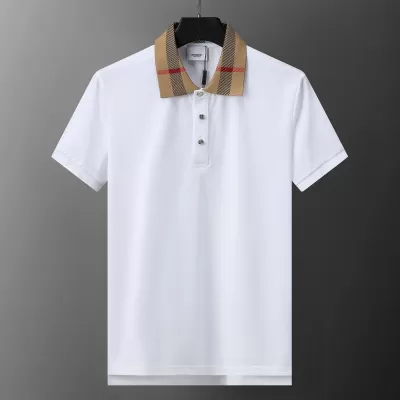 Burberry Cotton Polo Shirt White - luxurydeal