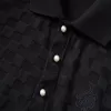 LOUIS VUITTON Damier Cotton Pique Polo - luxurydeal