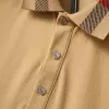 Burberry Cotton Polo Shirt Beige - luxurydeal