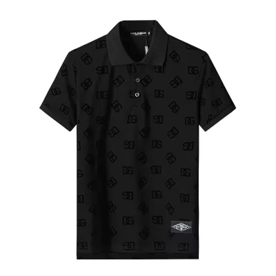 Dolce & Gabbana Polo Shirt Men Black - luxurydeal