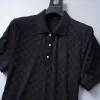 LOUIS VUITTON Damier Cotton Pique Polo - luxurydeal